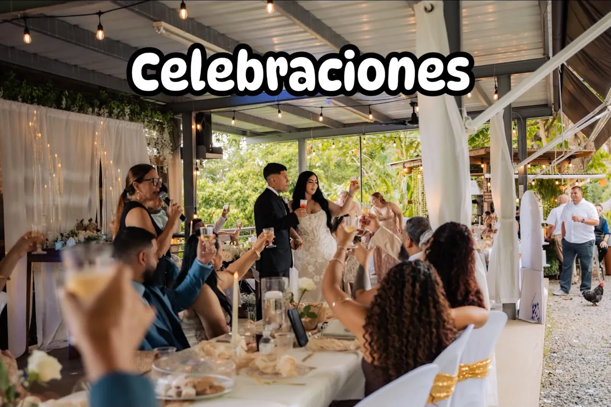 Celebración de actividad en la hacienda