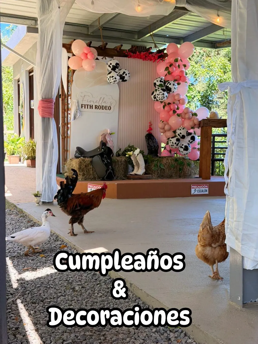 Cumpleaños en Hacienda El Flambo